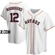 Ivan Rodriguez Men's Houston Astros White Replica Home Jersey