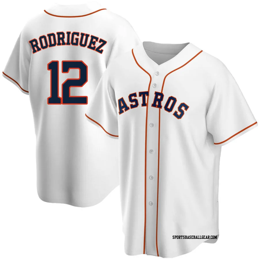 Ivan Rodriguez Men's Houston Astros White Replica Home Jersey