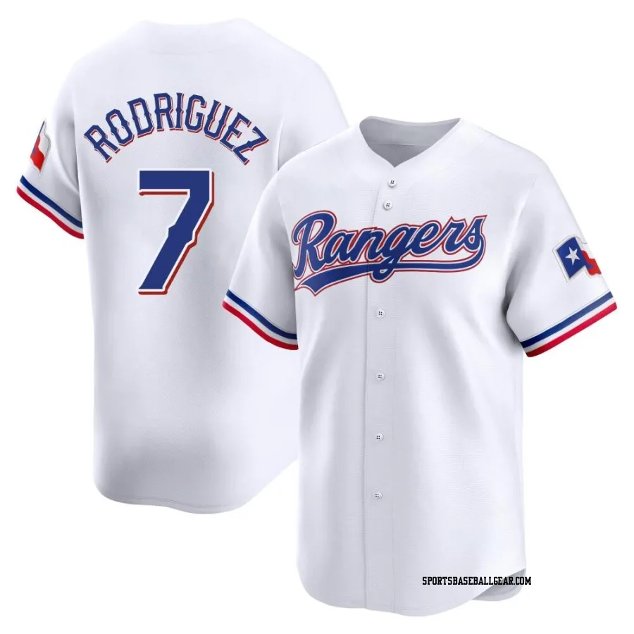 Ivan Rodriguez Men's Texas Rangers White Limited Home Jersey