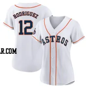 Ivan Rodriguez Women's Houston Astros White Authentic 2022 World Series Champions Home Jersey