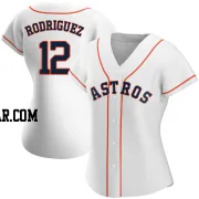 Ivan Rodriguez Women's Houston Astros White Replica Home Jersey