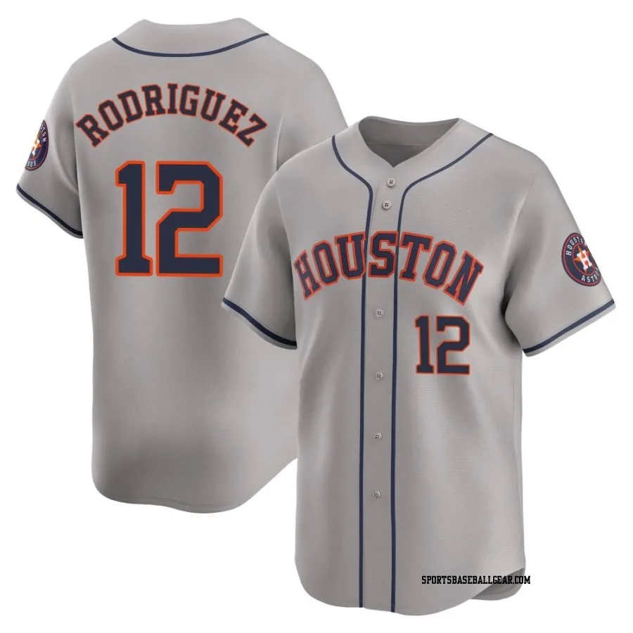 Ivan Rodriguez Youth Houston Astros Gray Limited Away Jersey