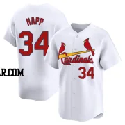 J.A. Happ Men's St. Louis Cardinals White Limited Home Jersey