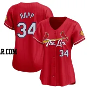 J.A. Happ Women's St. Louis Cardinals Red Limited 2024 City Connect Jersey