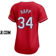 J.A. Happ Women's St. Louis Cardinals Red Limited 2024 City Connect Jersey