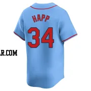 J.A. Happ Youth St. Louis Cardinals Light Blue Limited Alternate Jersey