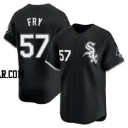 Jace Fry Men's Chicago White Sox Black Limited Alternate Jersey