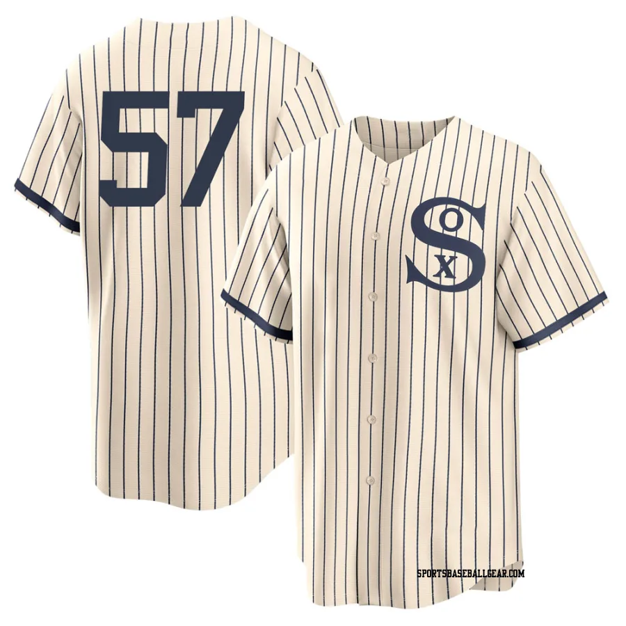 Jace Fry Men's Chicago White Sox Cream Replica 2021 Field of Dreams Jersey