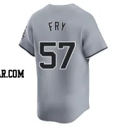 Jace Fry Men's Chicago White Sox Gray Limited Road Jersey