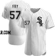 Jace Fry Men's Chicago White Sox White Authentic Home Jersey