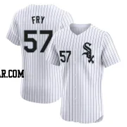 Jace Fry Men's Chicago White Sox White Elite Home Jersey