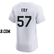 Jace Fry Men's Chicago White Sox White Elite Home Jersey