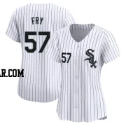 Jace Fry Women's Chicago White Sox White Limited Home Jersey