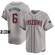 Jace Peterson Men's Arizona Diamondbacks Gray Limited Away Jersey