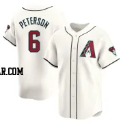 Jace Peterson Men's Arizona Diamondbacks White Limited Home Jersey