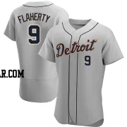 Jack Flaherty Men's Detroit Tigers Gray Authentic Road Jersey