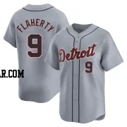 Jack Flaherty Men's Detroit Tigers Gray Limited Road Jersey