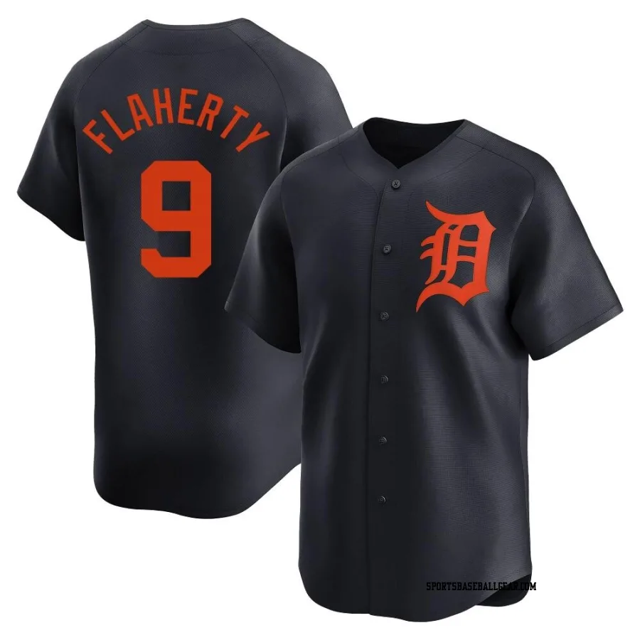 Jack Flaherty Men's Detroit Tigers Navy Limited Alternate Jersey