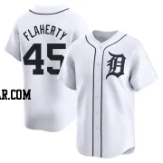 Jack Flaherty Men's Detroit Tigers White Limited Home Jersey