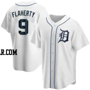 Jack Flaherty Men's Detroit Tigers White Replica Home Jersey