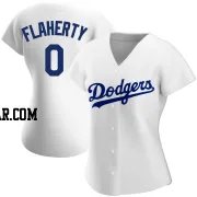 Jack Flaherty Women's Los Angeles Dodgers White Replica Home Jersey