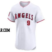 Jack Mayfield Men's Los Angeles Angels White Elite Home Jersey