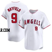 Jack Mayfield Youth Los Angeles Angels White Limited Home Jersey