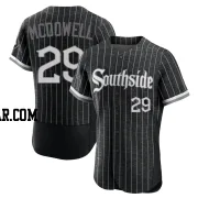 Jack Mcdowell Men's Chicago White Sox Black Authentic 2021 City Connect Jersey