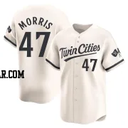 Jack Morris Men's Minnesota Twins Cream Limited Alternate Jersey