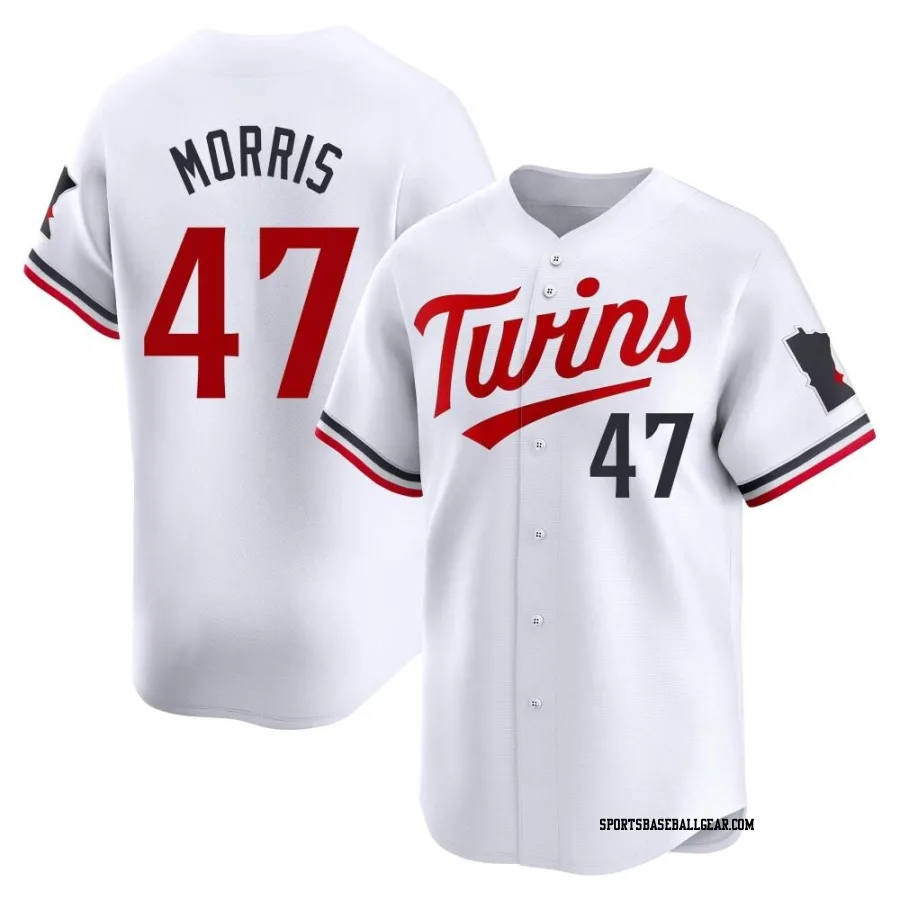 Jack Morris Men's Minnesota Twins White Limited Home Jersey