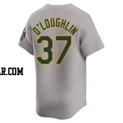 Jack O'Loughlin Men's Oakland Athletics Gray Limited Away Jersey