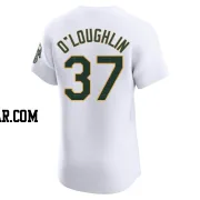 Jack O'Loughlin Men's Oakland Athletics White Elite Home Jersey