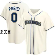 Jack Parisi Men's Seattle Mariners Cream Replica Alternate Jersey