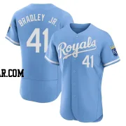 Jackie Bradley Jr. Men's Kansas City Royals Light Blue Authentic 2022 Alternate Jersey