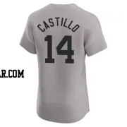 Jackson Castillo Men's New York Yankees Gray Elite Road Jersey