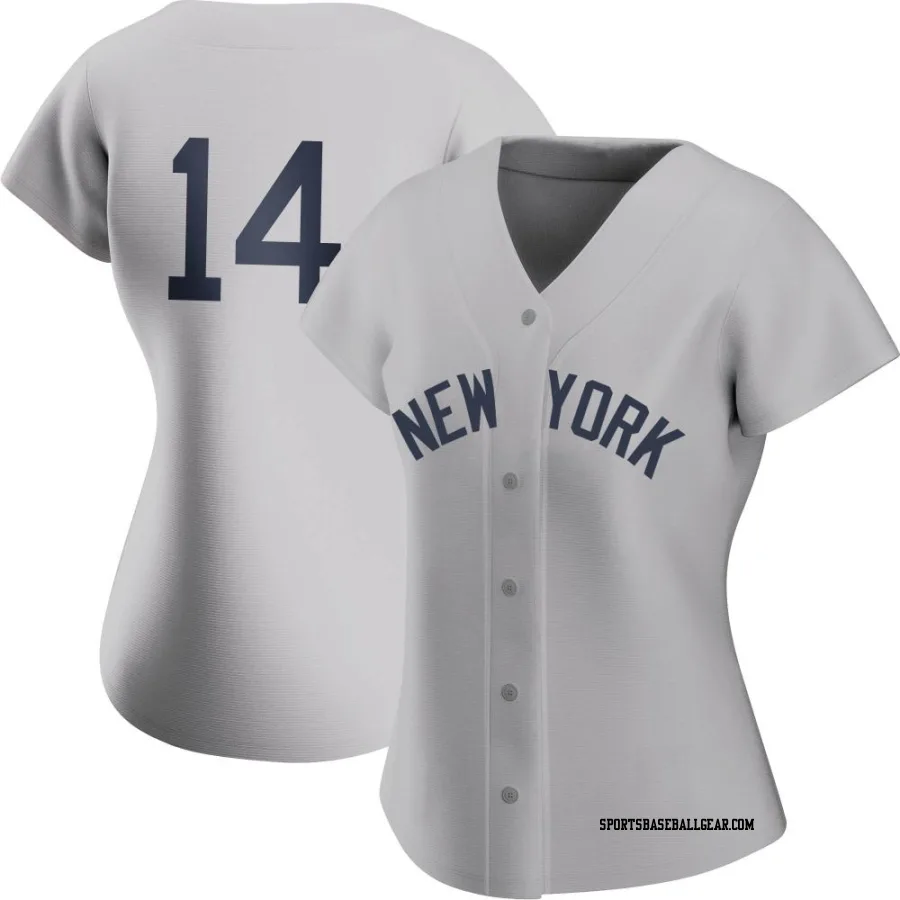 Jackson Castillo Women's New York Yankees Gray Replica 2021 Field of Dreams Jersey