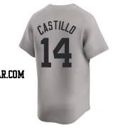 Jackson Castillo Youth New York Yankees Gray Limited Away Jersey