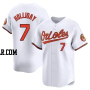 Jackson Holliday Men's Baltimore Orioles White Limited Home Jersey