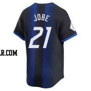 Jackson Jobe Men's Detroit Tigers Blue Limited 2024 City Connect Jersey