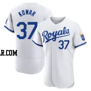 Jackson Kowar Men's Kansas City Royals White Authentic 2022 Home Jersey