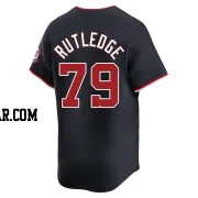 Jackson Rutledge Youth Washington Nationals Navy Limited Alternate Jersey