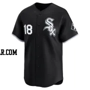 Jacob Amaya Men's Chicago White Sox Black Limited Alternate Jersey