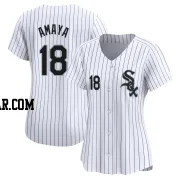 Jacob Amaya Women's Chicago White Sox White Limited Home Jersey