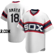 Jacob Amaya Youth Chicago White Sox White Replica Cooperstown Collection Jersey