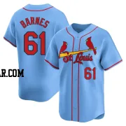 Jacob Barnes Men's St. Louis Cardinals Light Blue Limited Alternate Jersey