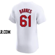 Jacob Barnes Men's St. Louis Cardinals White Elite Home Jersey