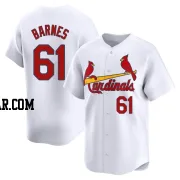 Jacob Barnes Men's St. Louis Cardinals White Limited Home Jersey