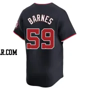 Jacob Barnes Men's Washington Nationals Navy Limited Alternate Jersey