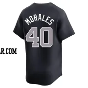 Jacob Morales Men's New York Yankees Navy Limited Alternate Jersey