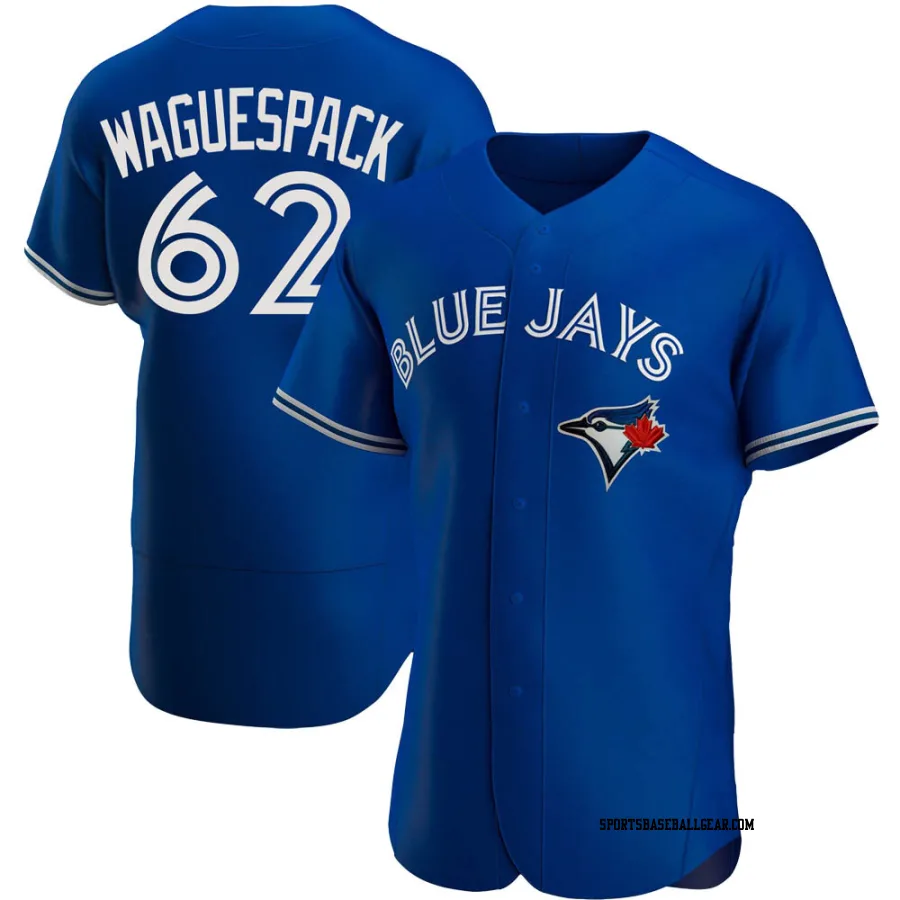 Jacob Waguespack Men's Toronto Blue Jays Royal Authentic Alternate Jersey